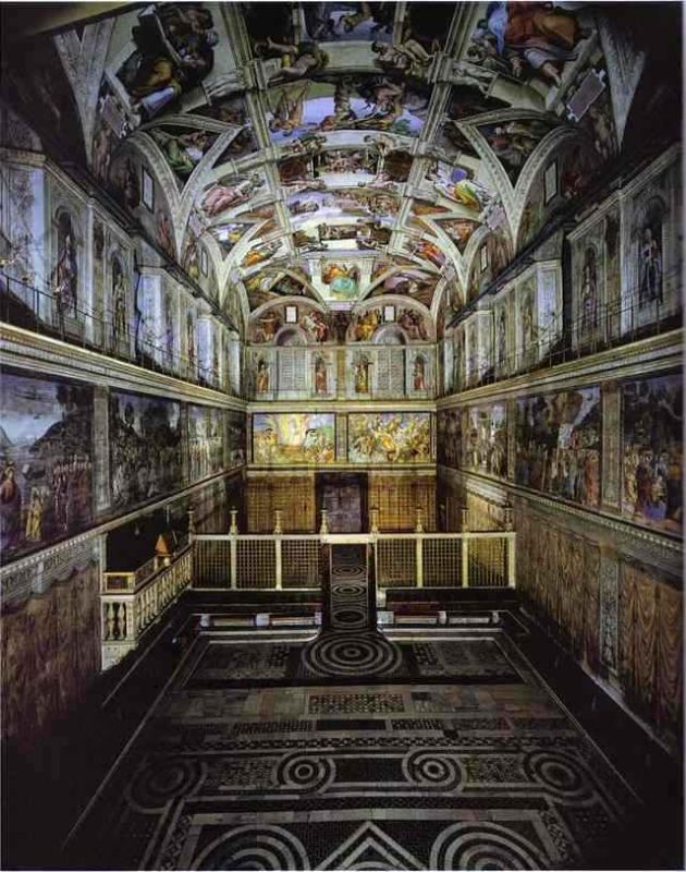 the interior of the sistine chape.jpg